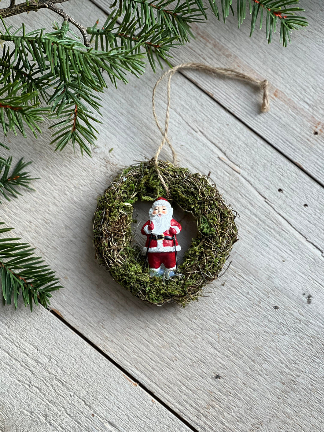 Santa wreath