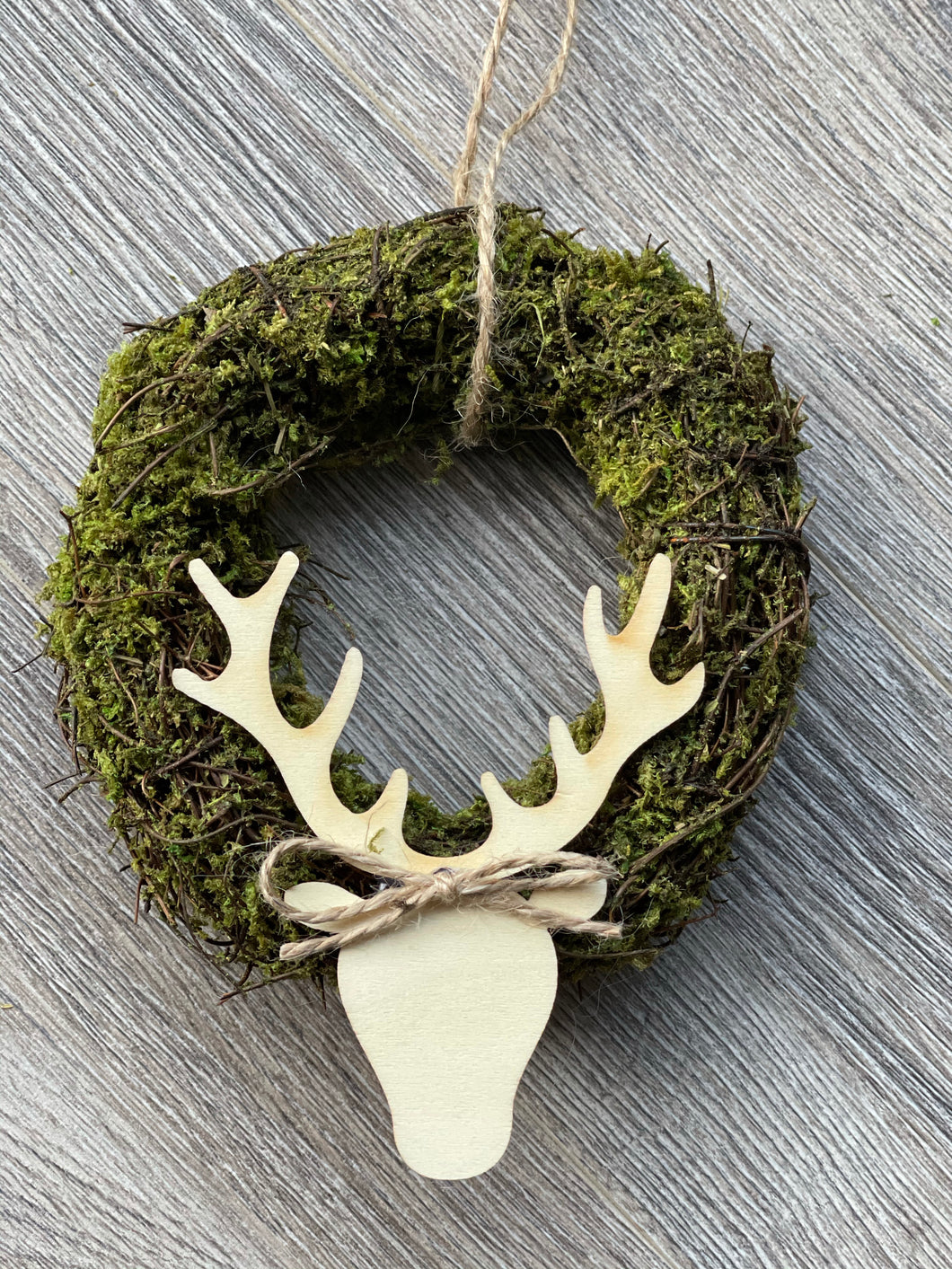 Reindeer Wreath