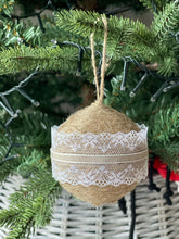 Load image into Gallery viewer, Christmas Jute Bauble
